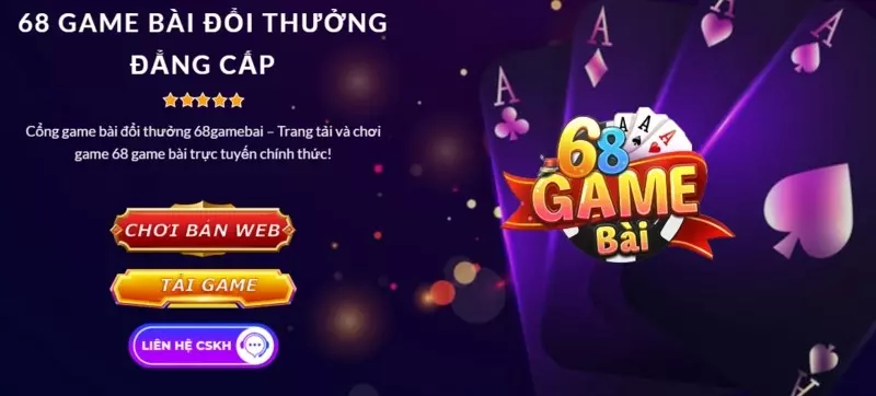 Tham gia trò chơi tại cổng game 68gb