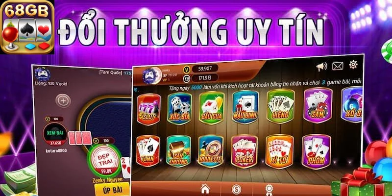 Lý do nên tải game bài đổi thưởng miễn phí từ 68bg 